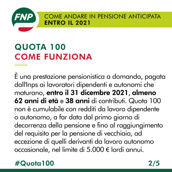 L’ESPERTO RISPONDE Quota 100, maturati i requisiti, si può richiedere
